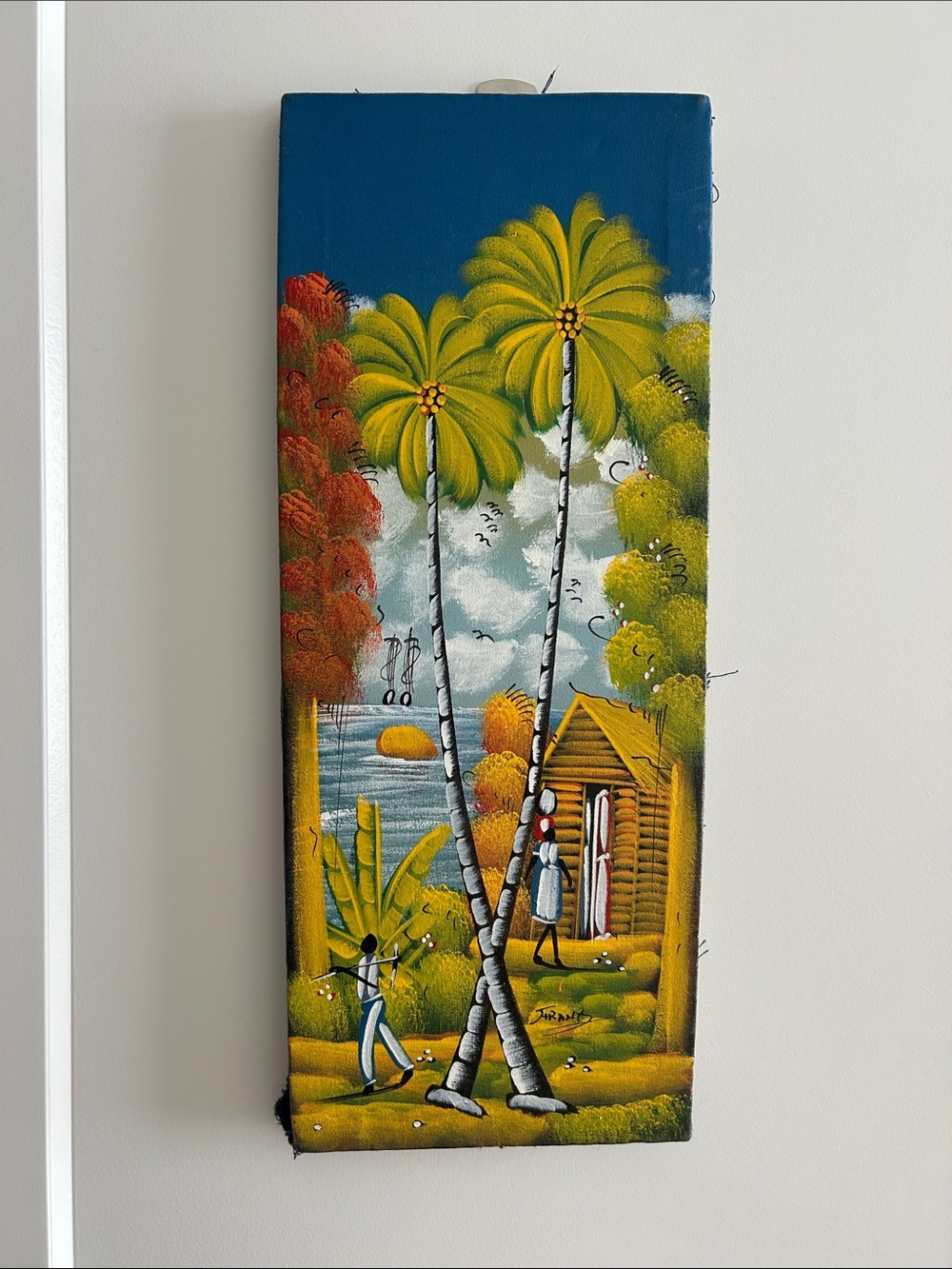 Handmade Tropical Scene - Picture 1 of 11